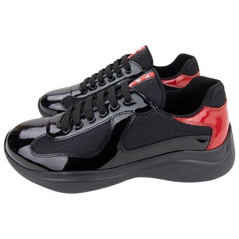 prada 20 906|PRADA Americas Cup Sneakers Shoes PS 906 Leather Mesh .